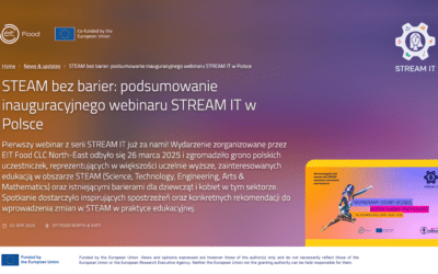 STEAM Without Barriers: Summary of the Inaugural STREAM IT Webinar in Poland