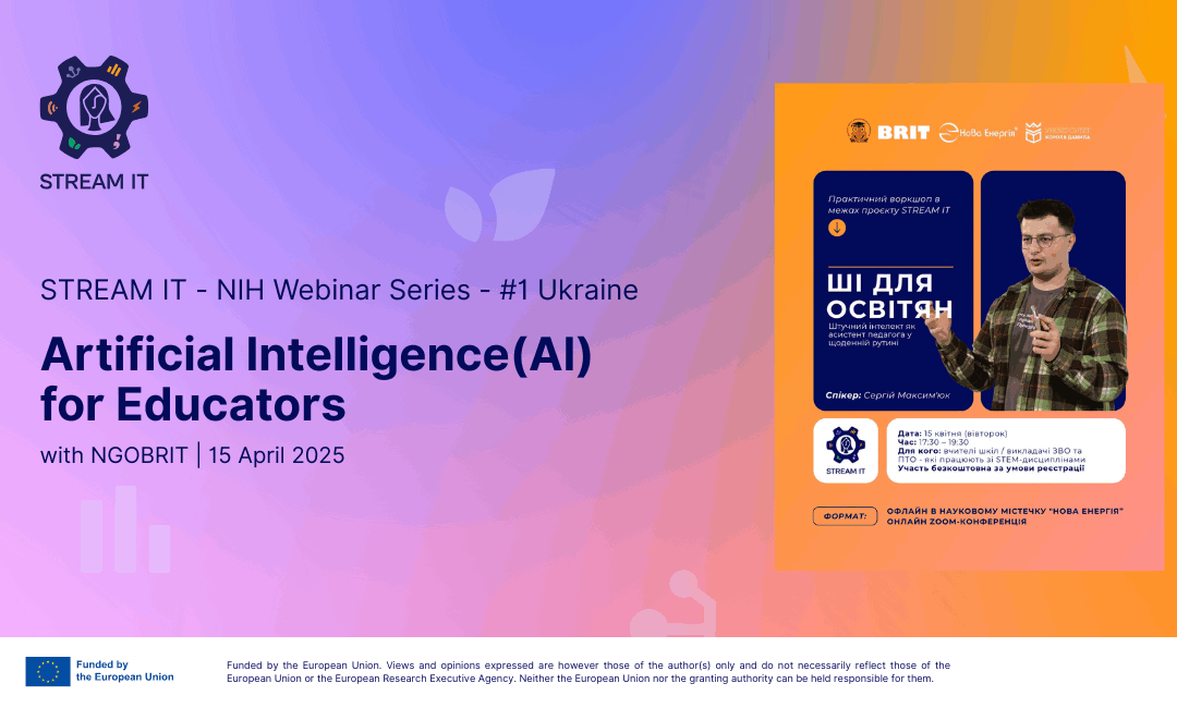 Transforming Learning in Ukraine: An AI-Focused Webinar